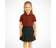 Classic School Uniforms – Poly-Cotton Blend, Plaid Patterns, Durable Button Front, Custom Badges & Embroidery, Easy-Care Fabric, Multiple Sizes, Comfortable Fit for Boys & Girls